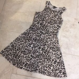 Leopard print dress